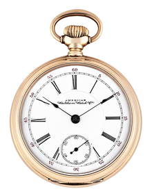 A late 19th century gold Waltham model 1883 pocket watch (1 of 6)