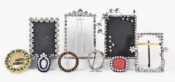 A lot of 20th century brilliant set picture frames