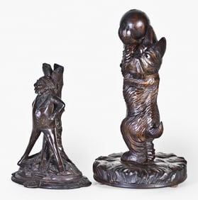 A good lot of late 19th - early 20th century carved items