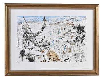 Two 20th century Dali prints