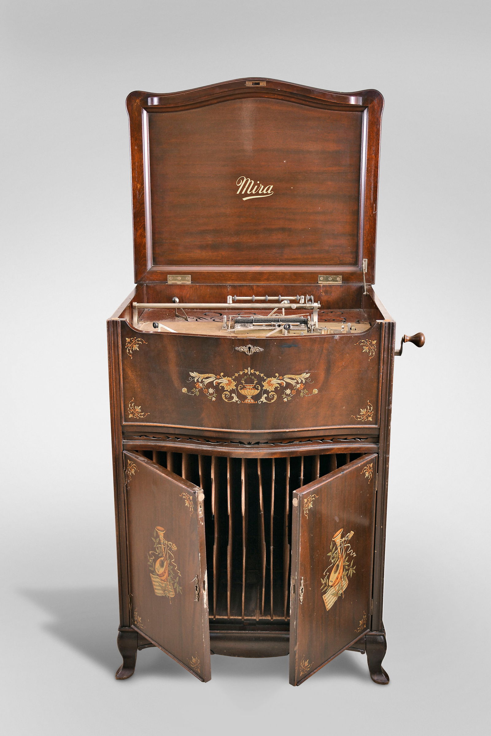 A Mermod Freres Mira floor standing music box (1 of 7)