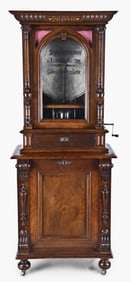 A Polyphon Model 104 music box