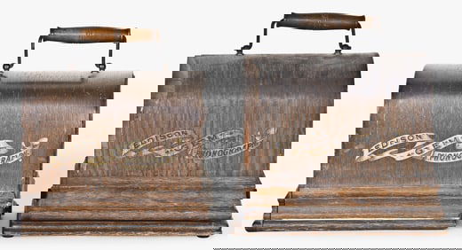 A lot of two Edison Gem model phonographs