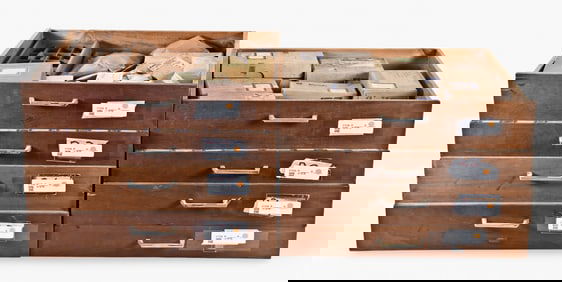 A large lot of NOS vintage material for Oris and Nivada watches