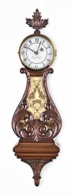 A Stennes true lyre wall clock