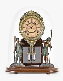 An Ansonia Clock Co. Crystal Palace No. 1 Extra mantel clock