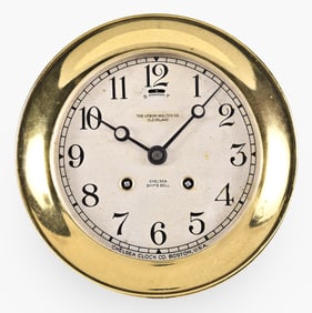 A Chelsea Clock Co. Pilot marine clock
