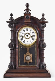 A Welch, Spring & Co. shelf clock