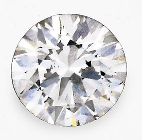 A loose round brilliant diamond weighing 1.35 carats