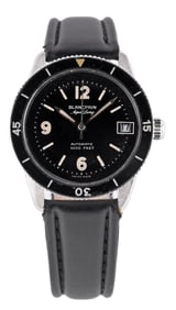 A mid 20th century Blancpain Rayville Aqua Lung divers wrist watch