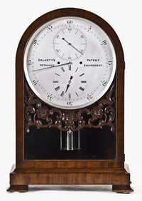 A late 19th century English table regulator with Dalgety's patent detached escapement