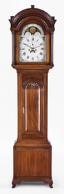 A Newport Rhode Island style tall clock