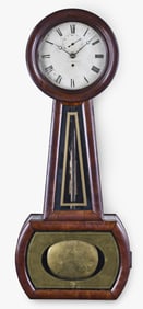 B. D. Bingham, Nashua, NH No.1 Banjo type wall clock