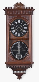 An Ithaca Calendar Clock Co. No. 12 Hanging Kildare