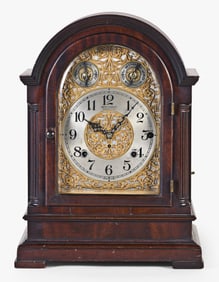 A Seth Thomas Clock Co. Chime Clock No. 2000 on eight bells