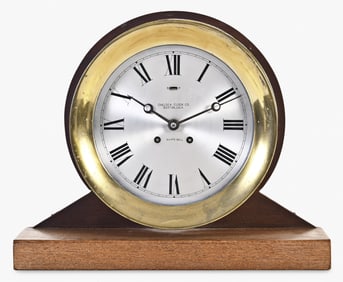A Chelsea Clock Co. Marine ship's bell wall clock