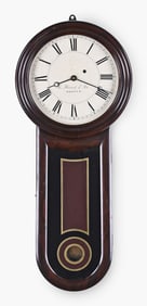 An E. Howard & Co. No. 11 Regulator or Keyhole hanging clock