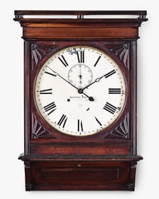 A Seth Thomas Lobby 14 inch wall clock