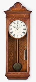 A Waltham Clock Co. hanging regulator clock