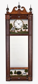 A Joseph Ives mirror clock