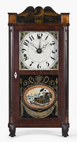 A Silas Hoadley alarm clock