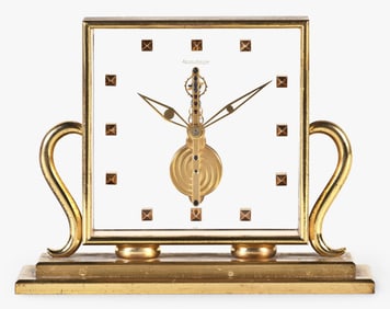 A Jaeger-LeCoultre desk clock