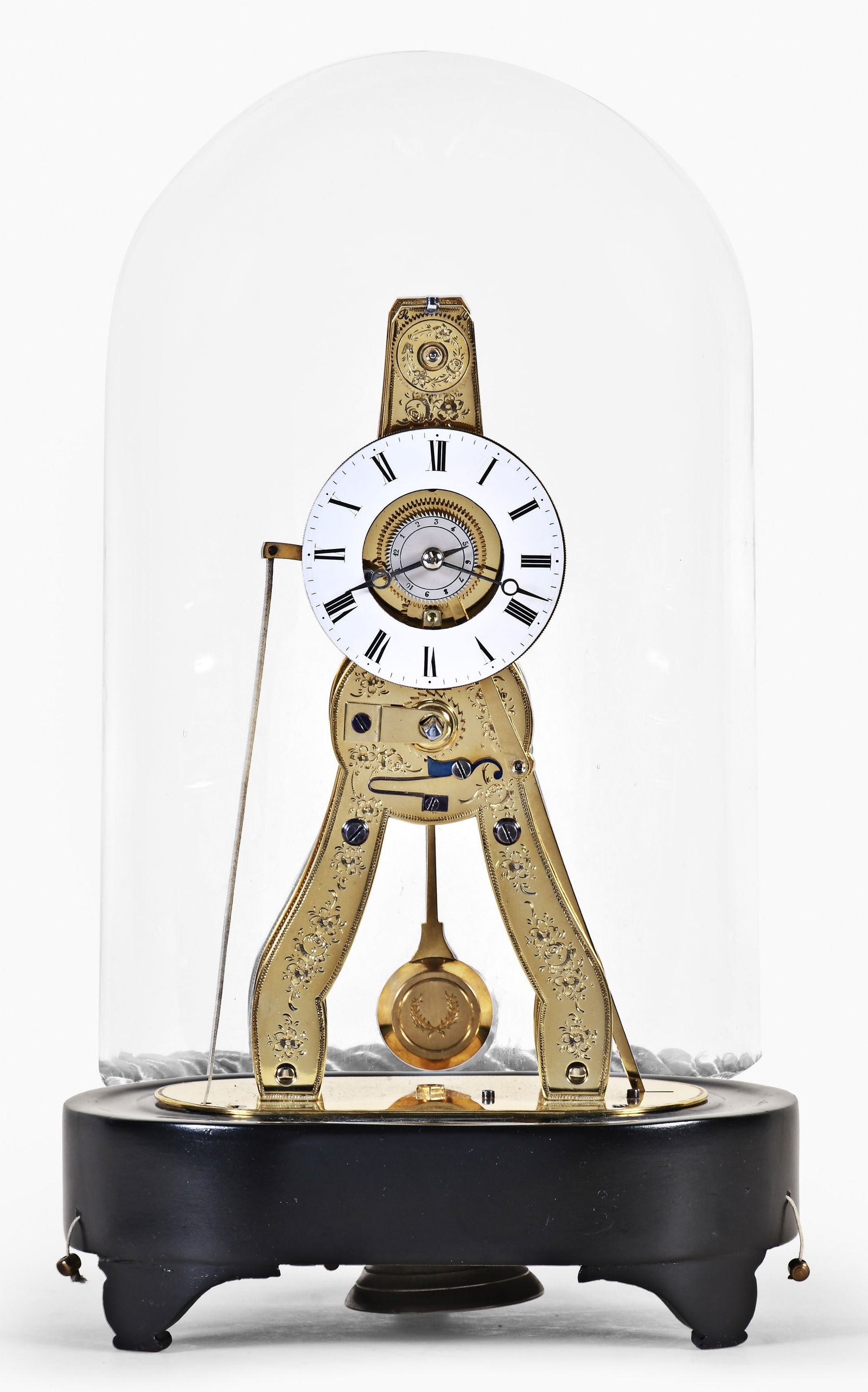 A mid 19th century Great Exhibition French skeleton clock by Pierret (1 of 7)