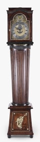 An unusual late 18th century English tall clock signed John Taylor London