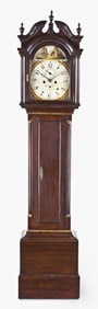 A David Wood of Newburyport Massachusetts tall clock