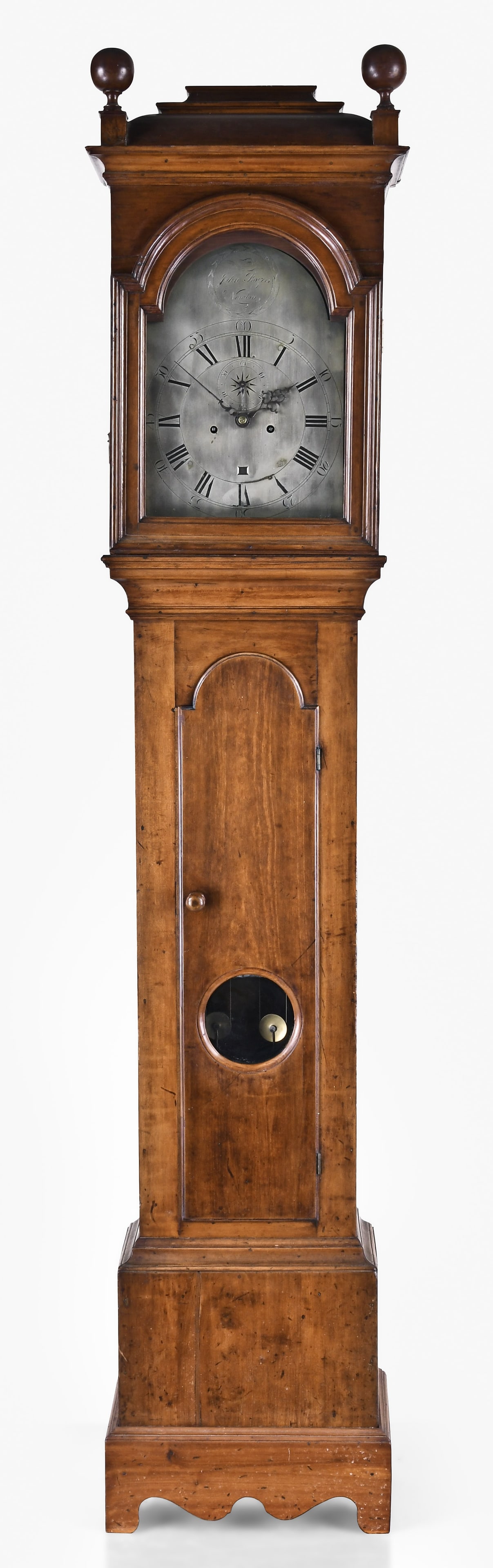 A John Rogers of Newton, Massachusetts tall clock (1 of 9)