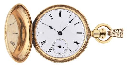 A good 19th century gold pendant watch attributed to Patek Philippe for Tiffany & Co. NY