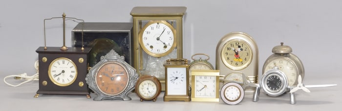 A lot of ten American pocket watchs