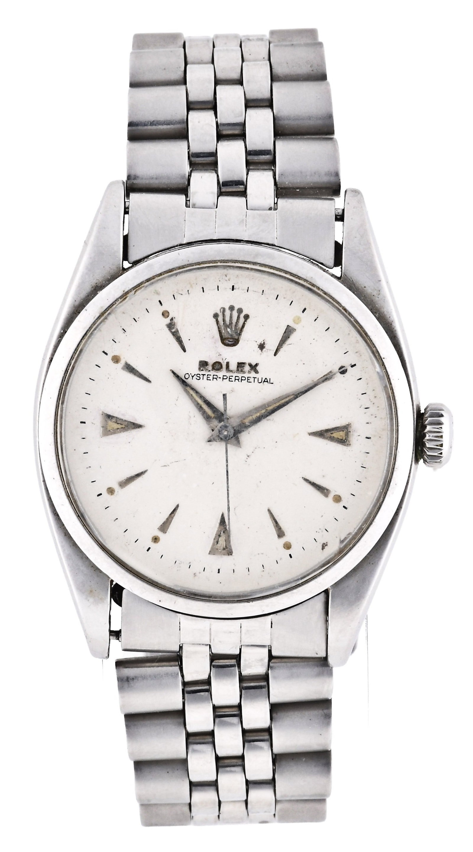 A mid 20th century stainless steel Rolex ref. 6352 (1 of 8)