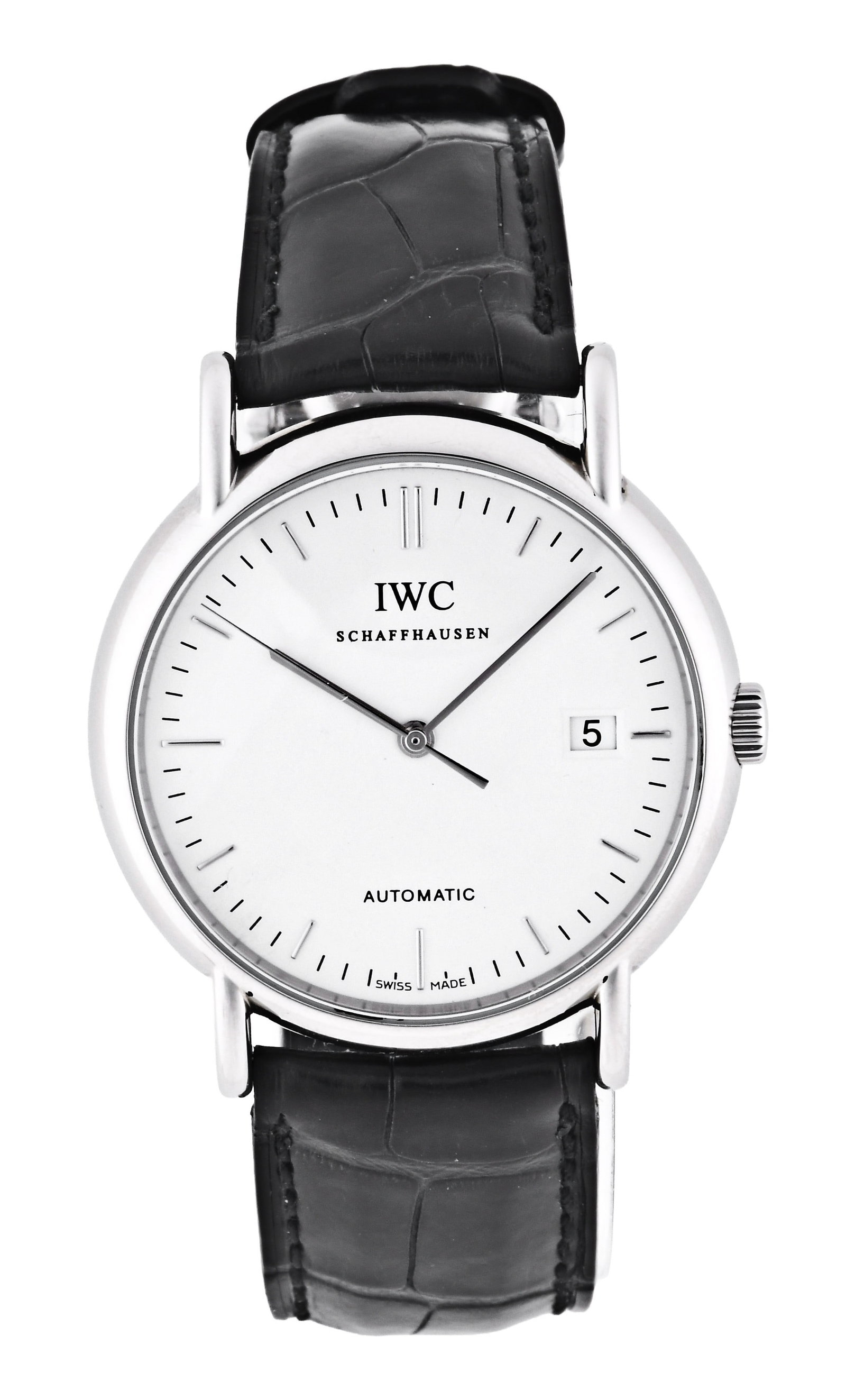 An early 21st century IWC ref. 3533 Portofino automatic wrist watch (1 of 6)