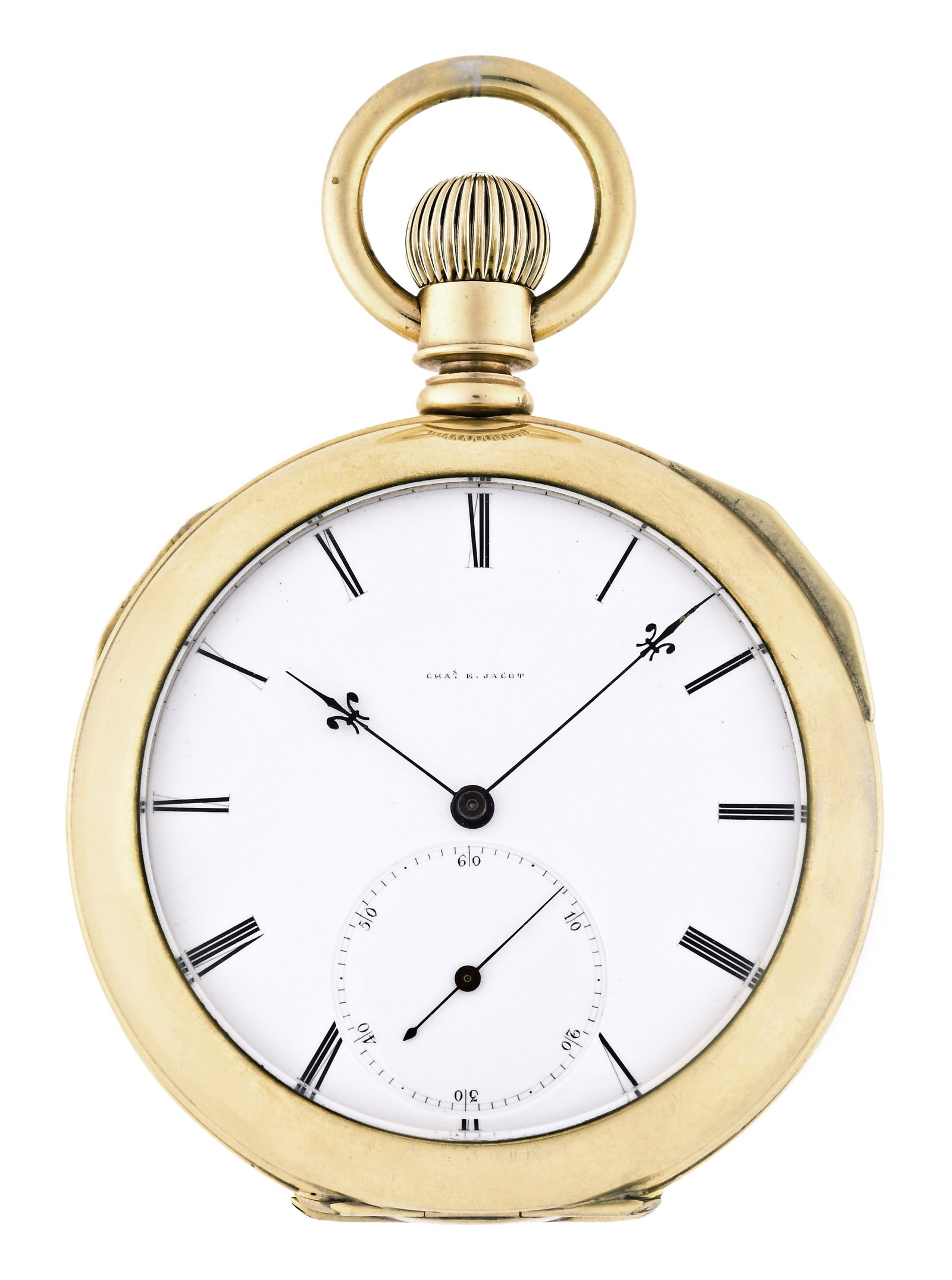 A late 19th century pocket watch with one minute tourbillon by Charles Jacot (1 of 5)