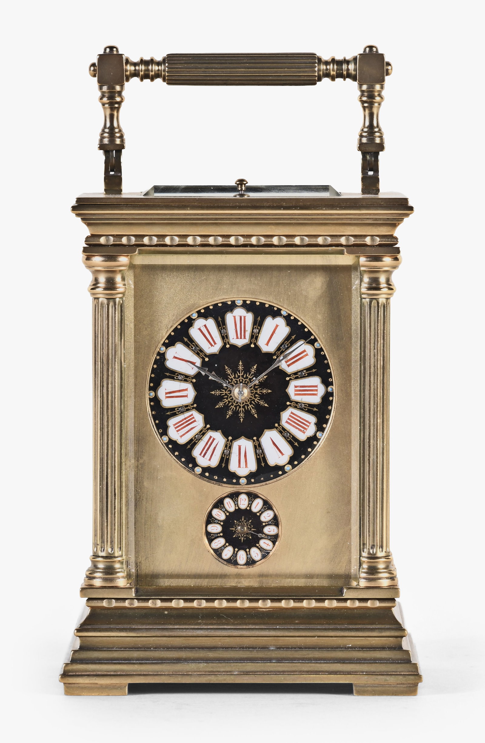 A good late 19th century French grand sonnerie striking carriage clock (1 of 7)