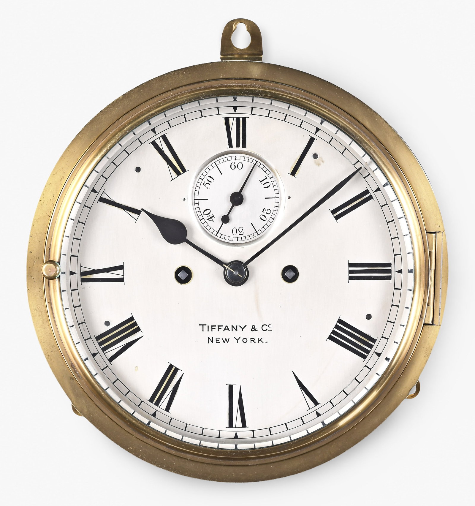 A J.C. Jennens & Son ships bell clock for Tiffany & Co. New York (1 of 11)