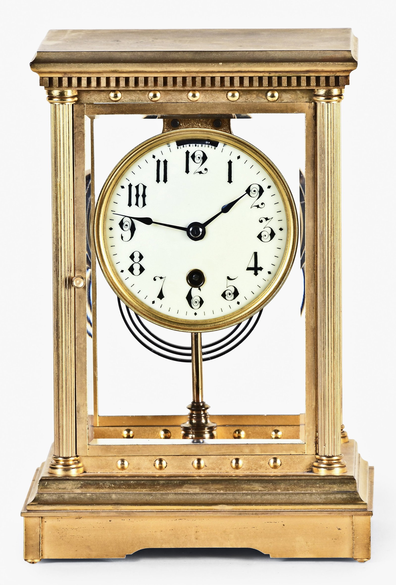 A Boston Clock Co. crystal regulator (1 of 10)