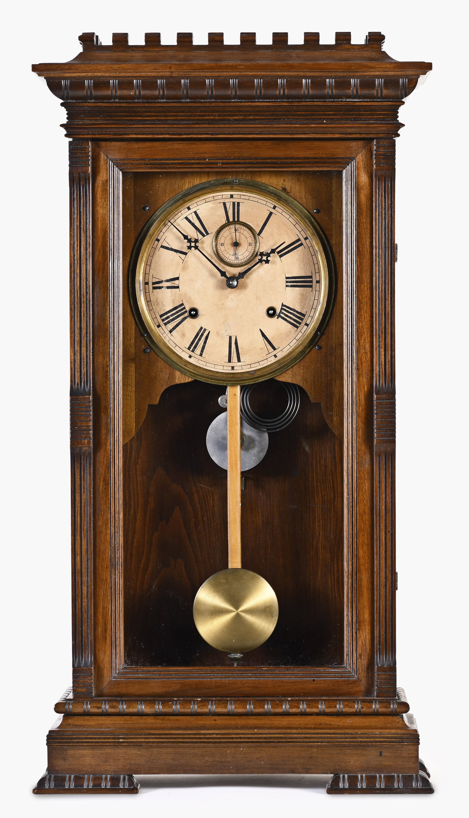 A Wm. L. Gilbert Clock Co. Latona shelf clock (1 of 7)