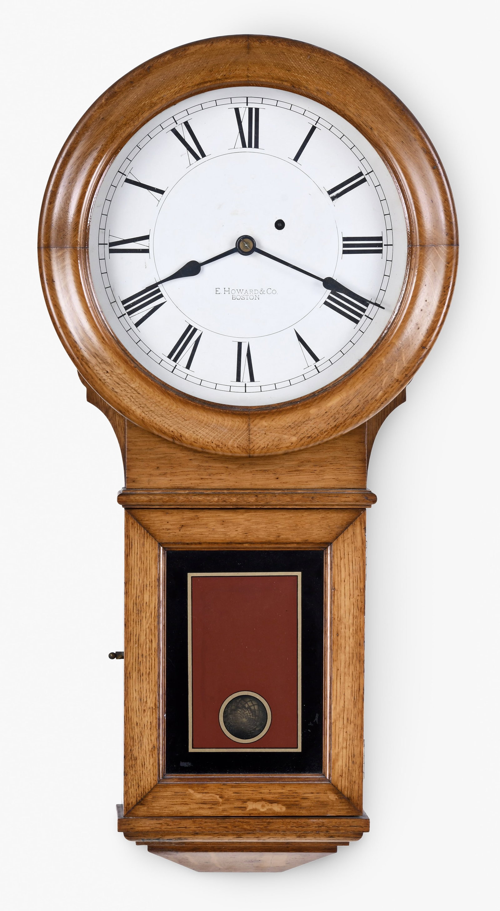 A Howard & Co. No. 70 Regulator wall clock (1 of 8)