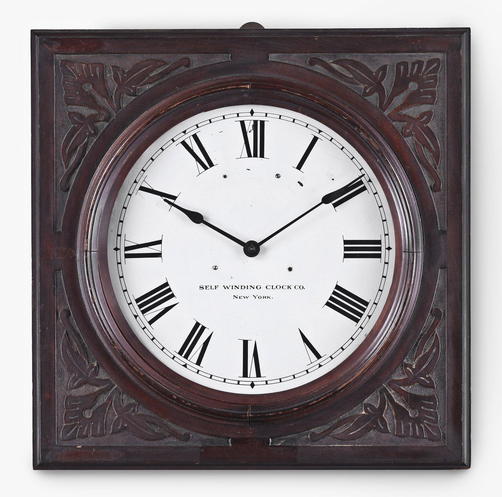 A Self Winding Clock Co. No. 29 hanging clock (1 of 7)