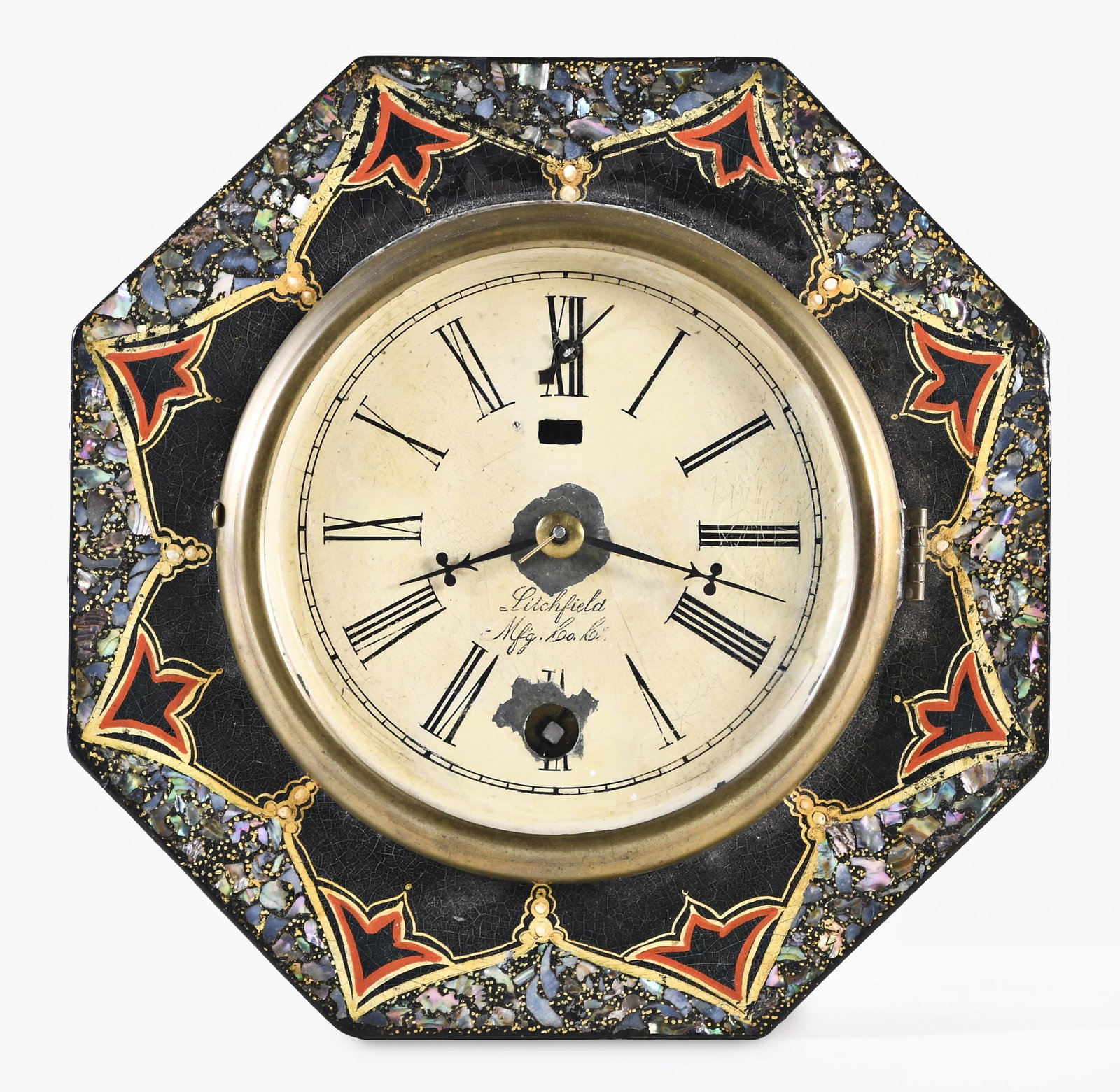 A Litchfield mini balance wheel gallery wall clock (1 of 6)