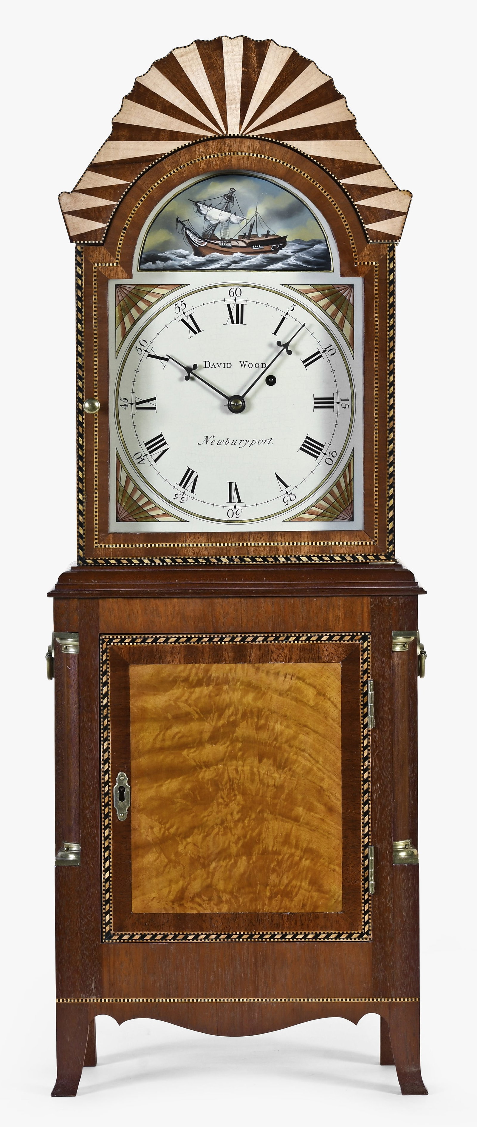 A David Wood reproduction Massachusetts shelf clock by Robert Millard (1 of 7)