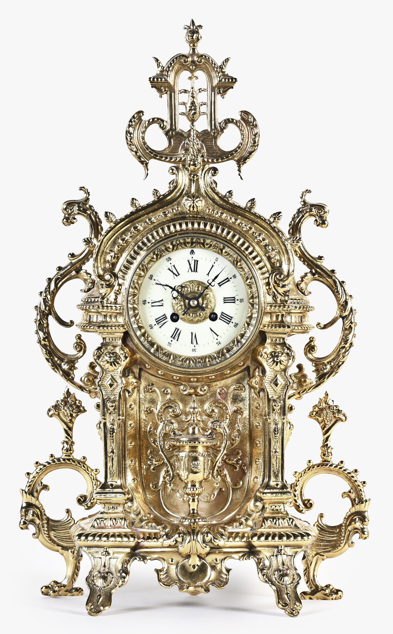 A Vincenti & Cie Louis XVI shelf clock (1 of 7)