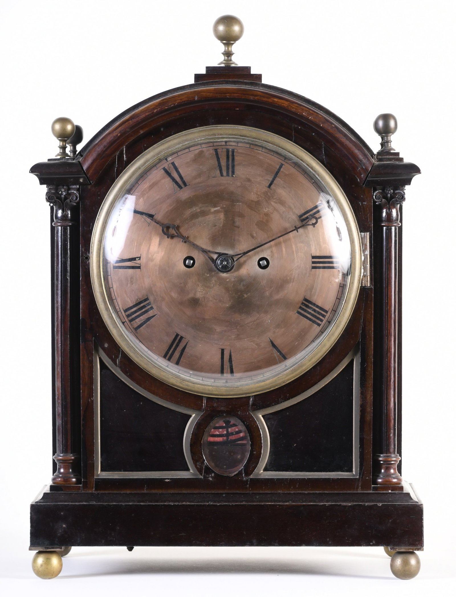 An English regency table clock (1 of 8)