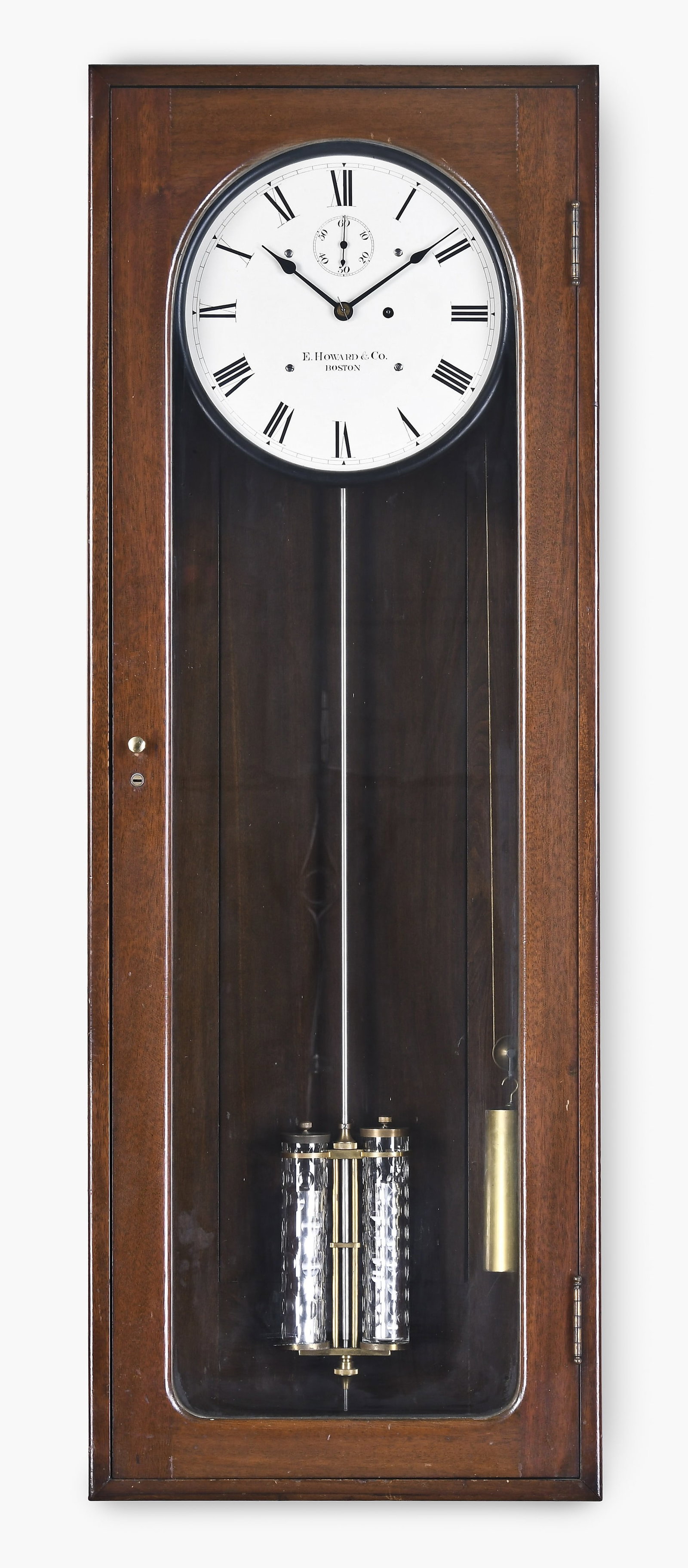 An E. Howard & Co. large wall regulator (1 of 8)