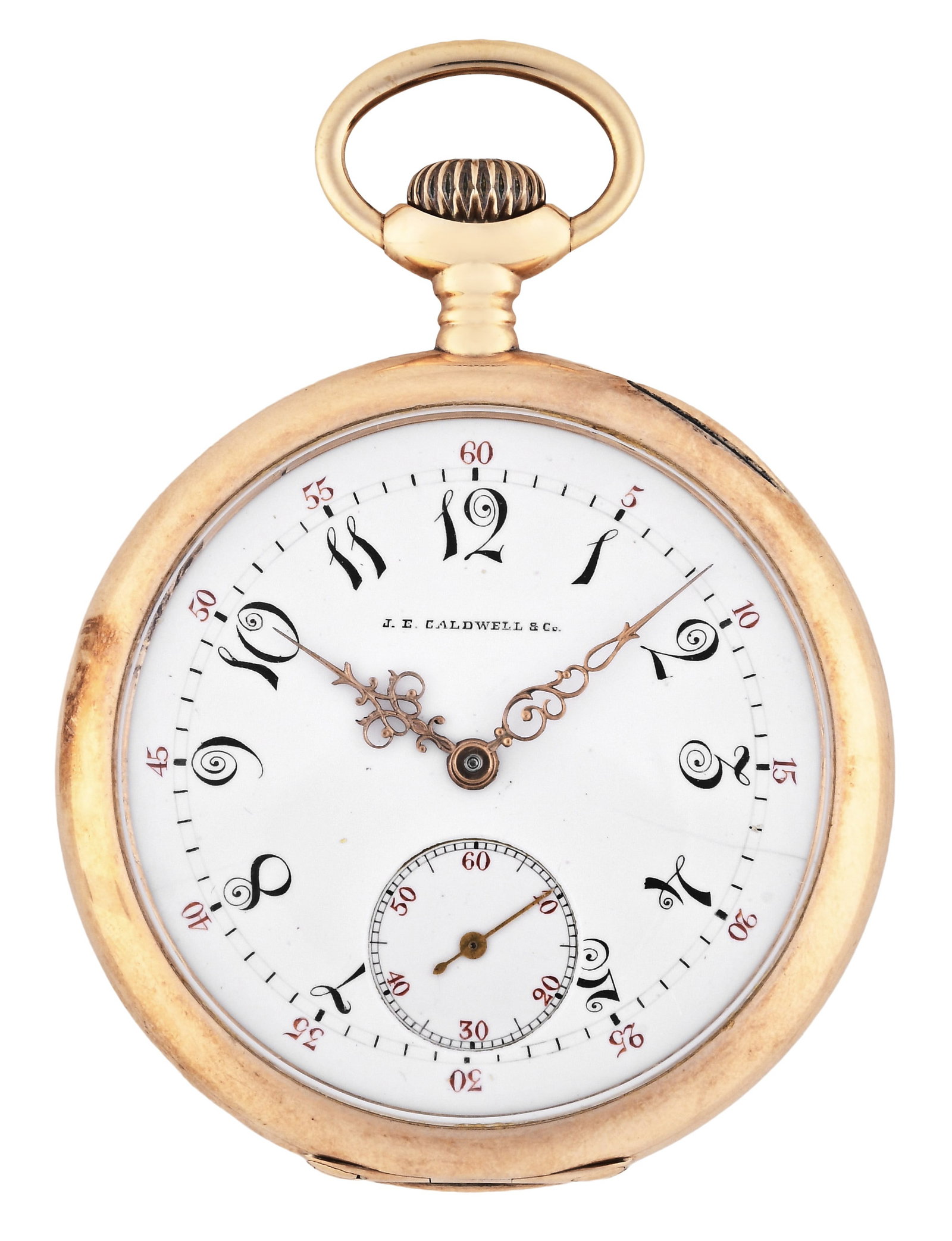 An early 20th century gold Vacheron & Constantin pocket watch for J.E. Caldwell & Co. (1 of 6)