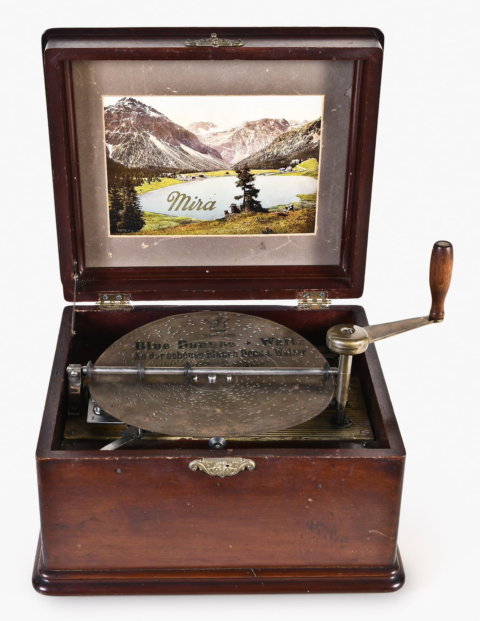 A MIRA disc music box by Mermod Freres (1 of 6)
