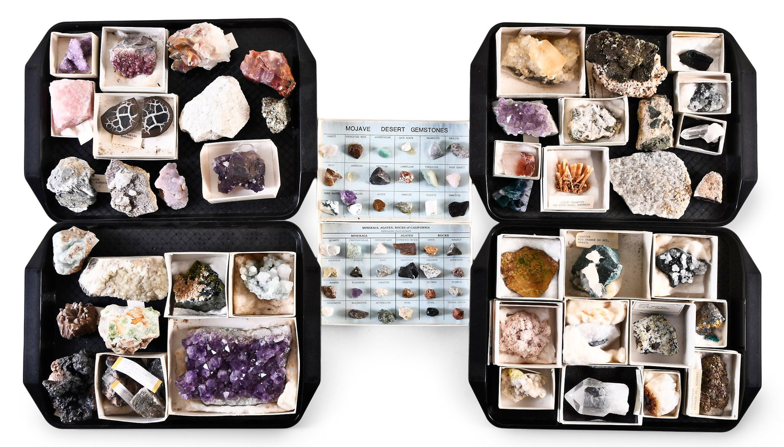 A large lot of collectible mineral specimens (1 of 6)
