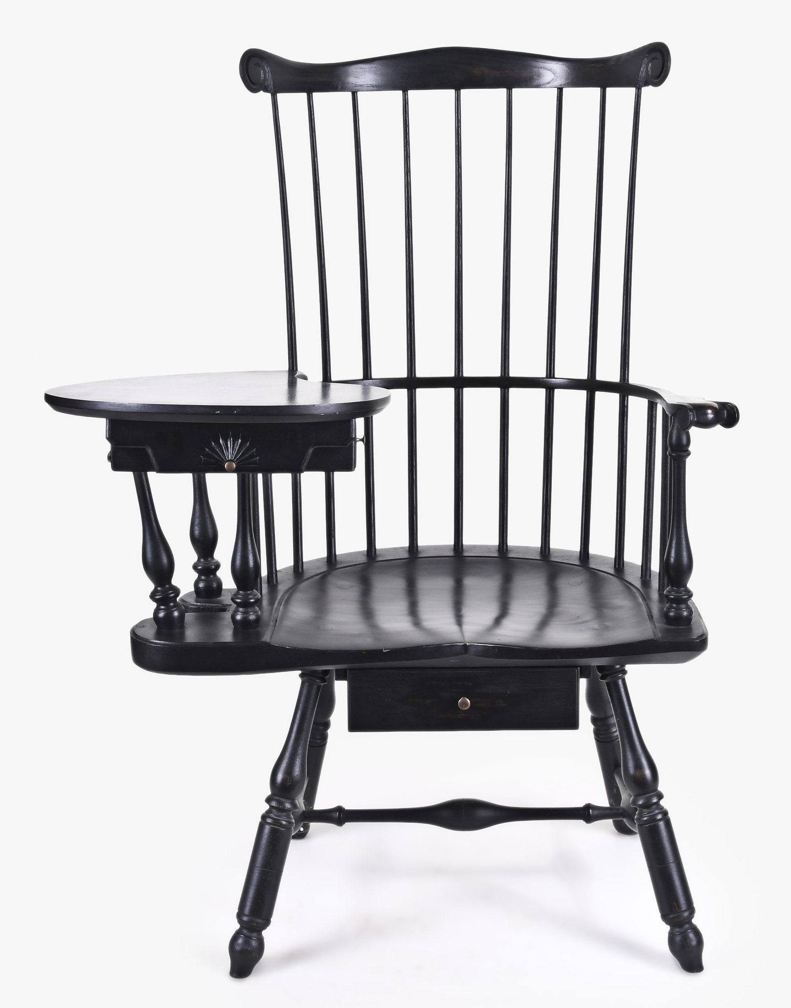 A late 20th century Philadelphia style writing arm Windsor chair from Warren Chair Works (1 of 6)